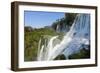 Iguazu Falls from Argentinian side, UNESCO World Heritage Site, on border of Argentina and Brazil, -G&M Therin-Weise-Framed Photographic Print