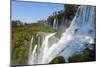 Iguazu Falls from Argentinian side, UNESCO World Heritage Site, on border of Argentina and Brazil, -G&M Therin-Weise-Mounted Photographic Print