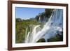 Iguazu Falls from Argentinian side, UNESCO World Heritage Site, on border of Argentina and Brazil, -G&M Therin-Weise-Framed Photographic Print