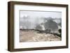 Iguazu Falls from Brazilian side, Iguazu National Park, UNESCO World Heritage Site, Brazil, South A-Stuart Black-Framed Photographic Print