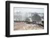 Iguazu Falls from Brazilian side, Iguazu National Park, UNESCO World Heritage Site, Brazil, South A-Stuart Black-Framed Photographic Print