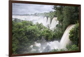 Iguazu Falls, Iguazu National Park, UNESCO World Heritage Site, Misiones Province, The Northeast, A-Stuart Black-Framed Photographic Print
