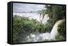 Iguazu Falls, Iguazu National Park, UNESCO World Heritage Site, Misiones Province, The Northeast, A-Stuart Black-Framed Stretched Canvas