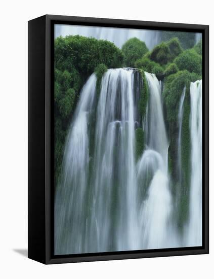 Iguazu Falls in Argentina-Craig Lovell-Framed Stretched Canvas