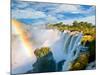 Iguazu Falls, One Of The New Seven Wonders Of Nature. Argentina-pablo hernan-Mounted Photographic Print