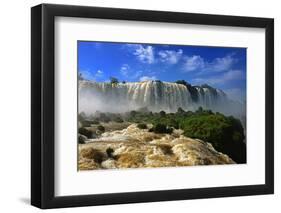 Iguazu Falls, One of the New Seven Wonders of Nature, Devils Throat, Garganta Del Diablo-Vojtech Vlk-Framed Photographic Print