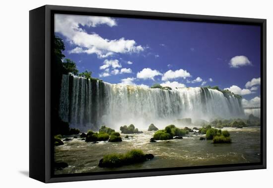 Iguazu Falls-Neale Cousland-Framed Stretched Canvas