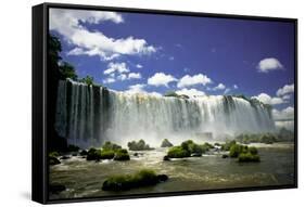 Iguazu Falls-Neale Cousland-Framed Stretched Canvas