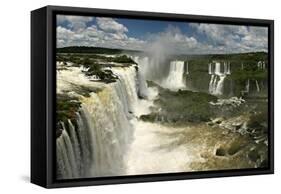 Iguazu Falls-Neale Cousland-Framed Stretched Canvas