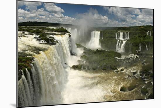 Iguazu Falls-Neale Cousland-Mounted Photographic Print