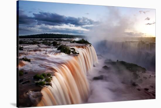 Iguazu Water Fall I-Howard Ruby-Stretched Canvas