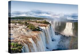 Iguazu Water Fall II-Howard Ruby-Stretched Canvas