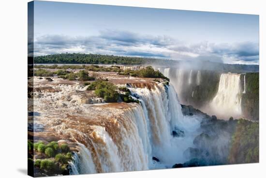 Iguazu Water Fall II-Howard Ruby-Stretched Canvas