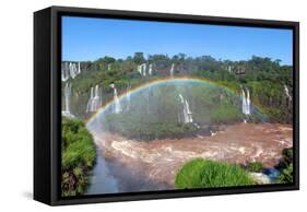 Iguazu Water Fall IIII-Howard Ruby-Framed Stretched Canvas