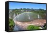 Iguazu Water Fall IIII-Howard Ruby-Framed Stretched Canvas