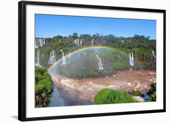 Iguazu Water Fall IIII-Howard Ruby-Framed Photographic Print