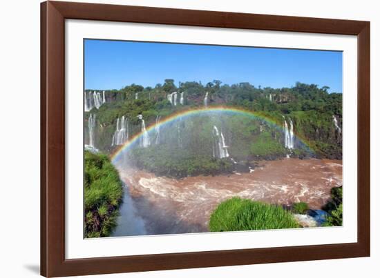 Iguazu Water Fall IIII-Howard Ruby-Framed Photographic Print