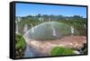 Iguazu Water Fall IIII-Howard Ruby-Framed Stretched Canvas