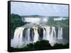 Iguazu Waterfalls in South America-Joseph Sohm-Framed Stretched Canvas