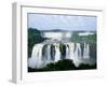 Iguazu Waterfalls in South America-Joseph Sohm-Framed Premium Photographic Print