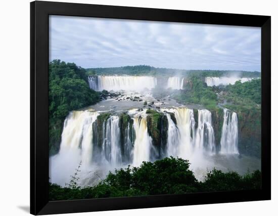 Iguazu Waterfalls in South America-Joseph Sohm-Framed Photographic Print