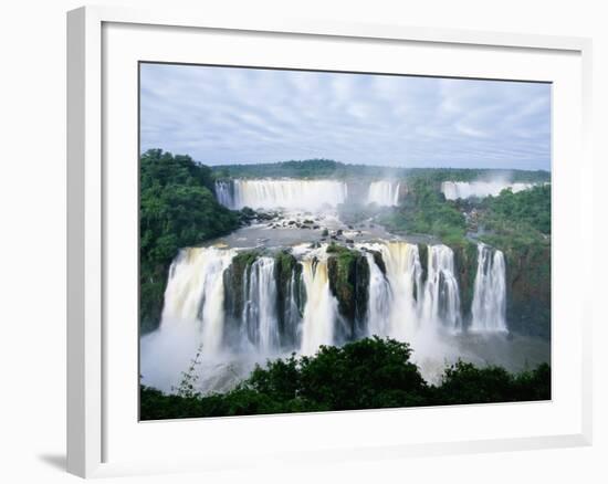 Iguazu Waterfalls in South America-Joseph Sohm-Framed Photographic Print