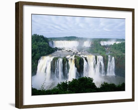 Iguazu Waterfalls in South America-Joseph Sohm-Framed Photographic Print