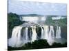 Iguazu Waterfalls in South America-Joseph Sohm-Stretched Canvas