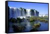 Iguazu Waterfalls-LondonPhotographix-Framed Stretched Canvas