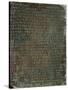 Iguvine Tablet V, a Side, with Text in Umbrian-Etruscan Alphabet, Bronze Plate, 3rd-2nd Century BC-null-Stretched Canvas