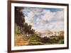 II Bacino Di Argenteuil-Claude Monet-Framed Art Print