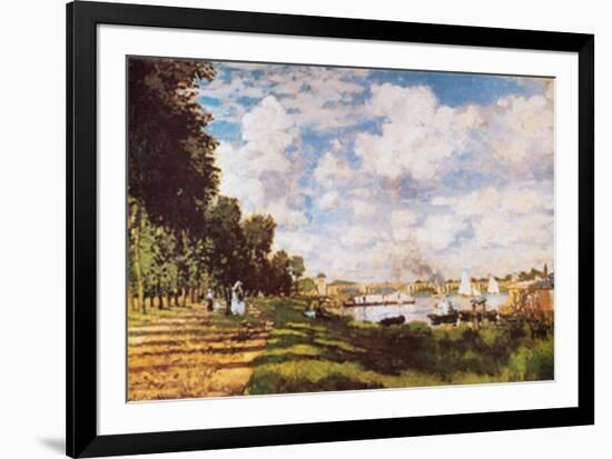 II Bacino Di Argenteuil-Claude Monet-Framed Art Print