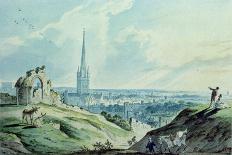 View of Norwich, from Mouseshold Hill, Near the Ruins of Kett's Castle-Charles, II Catton-Giclee Print