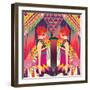 II-Diela Maharanie-Framed Art Print