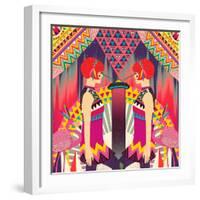 II-Diela Maharanie-Framed Art Print