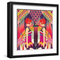 II-Diela Maharanie-Framed Art Print