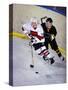 Iice Hockey Players in Action-null-Stretched Canvas