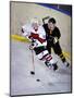 Iice Hockey Players in Action-null-Mounted Photographic Print