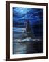 IJN Hiei and Akatsuki light up USS Atlanta, Guadalcanal 1942, 2018-Vincent Alexander Booth-Framed Giclee Print