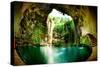 Ik-Kil Cenote, Chichen Itza, Mexico-Subbotina Anna-Stretched Canvas