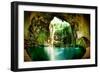 Ik-Kil Cenote, Chichen Itza, Mexico-Subbotina Anna-Framed Photographic Print