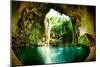 Ik-Kil Cenote, Chichen Itza, Mexico-Subbotina Anna-Mounted Photographic Print