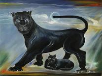 Black Panther-Ikahl Beckford-Giclee Print