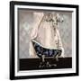 Ikat Bath II-Gregory Gorham-Framed Art Print