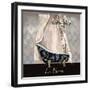 Ikat Bath II-Gregory Gorham-Framed Art Print