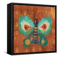 Ikat Flutter Square II-Patricia Pinto-Framed Stretched Canvas