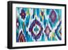 Ikat Jewel I-Farida Zaman-Framed Premium Giclee Print