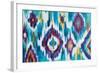 Ikat Jewel I-Farida Zaman-Framed Art Print