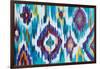 Ikat Jewel I-Farida Zaman-Framed Art Print