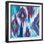 Ikat Jewel II-Farida Zaman-Framed Art Print